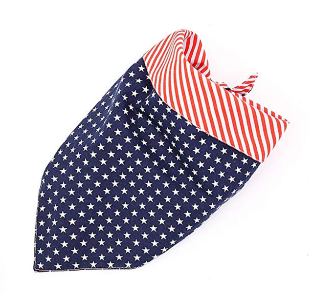 Classical Reversible Cotton Bandana for Pets